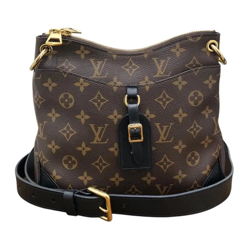 LOUIS VUITTON ODEON NM PM BROWN MONOGRAM HANDBAG