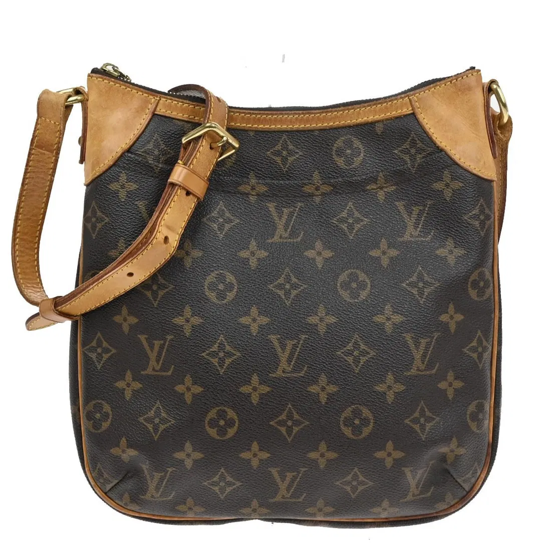 Louis Vuitton Odeon PM Brown Canvas Shoulder Bag