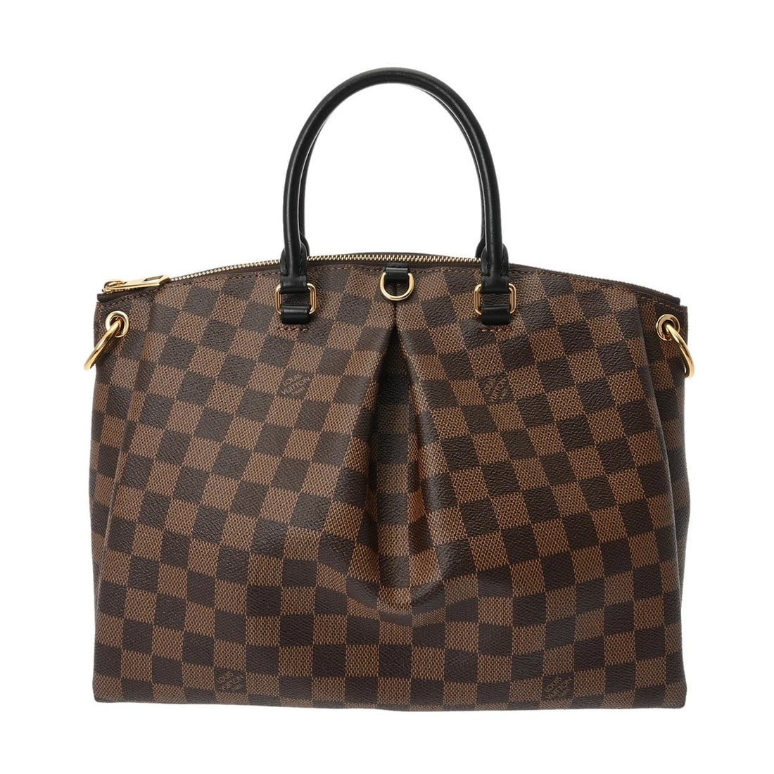 LOUIS VUITTON ODEON TOTE MM CANVAS BROWN HANDBAG