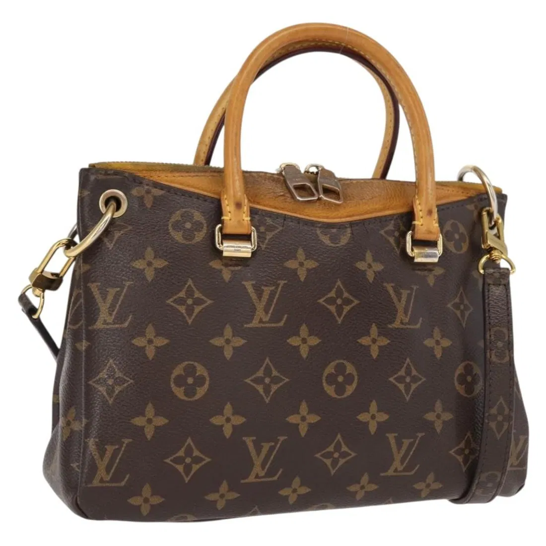 Louis Vuitton Palas BB Monogram Canvas Shoulder and Handbag M40929