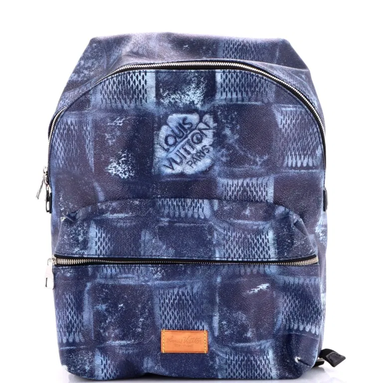 LOUIS VUITTON SALT DISCOVERY PM BLUE BACKPACK BAG