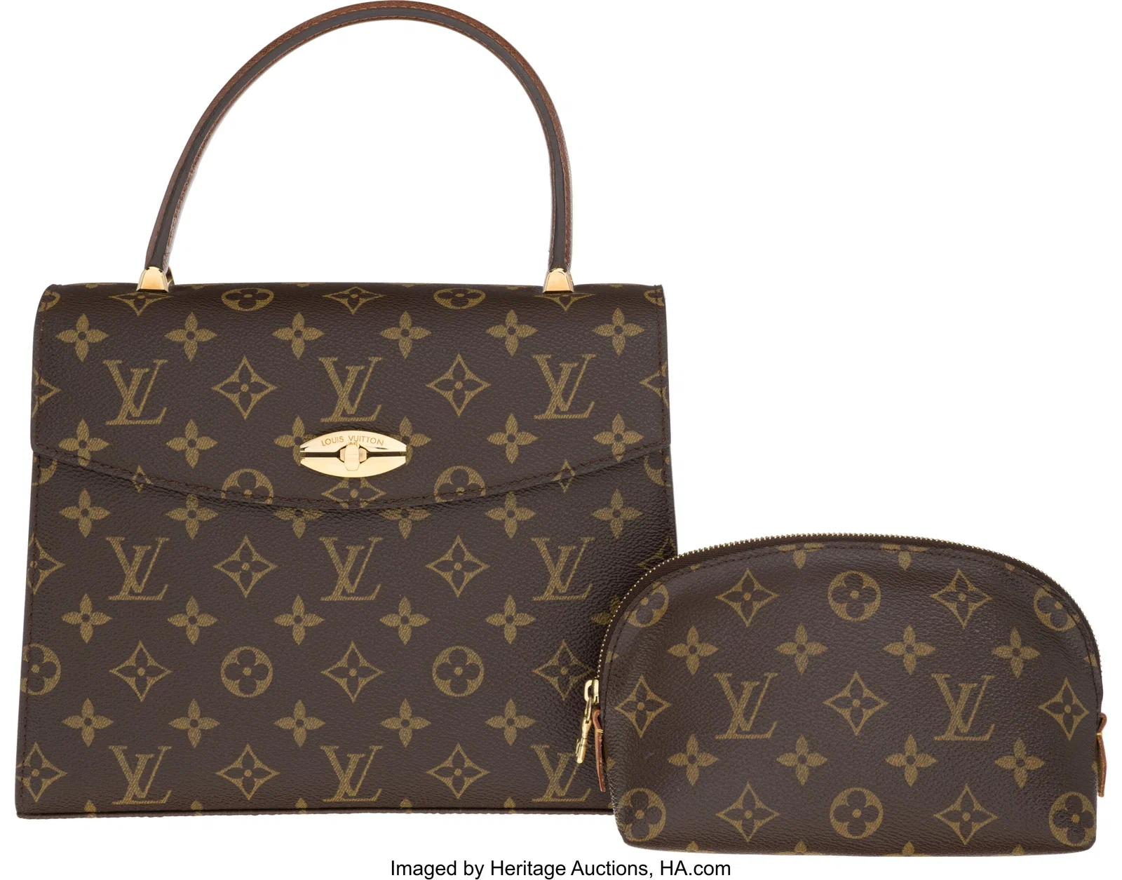 Louis Vuitton Set of Two: Vintage Malesherbes Ba