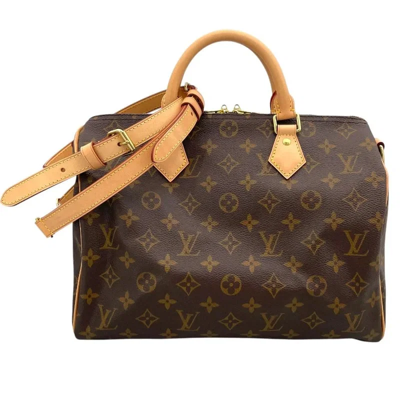 LOUIS VUITTON SPEEDY BANDOULIÈRE 30 BROWN MONOGRAM CANVAS