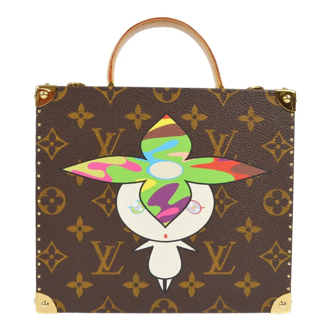 Louis Vuitton Takashi Murakami Monogram Flower Hat Handbag M92475