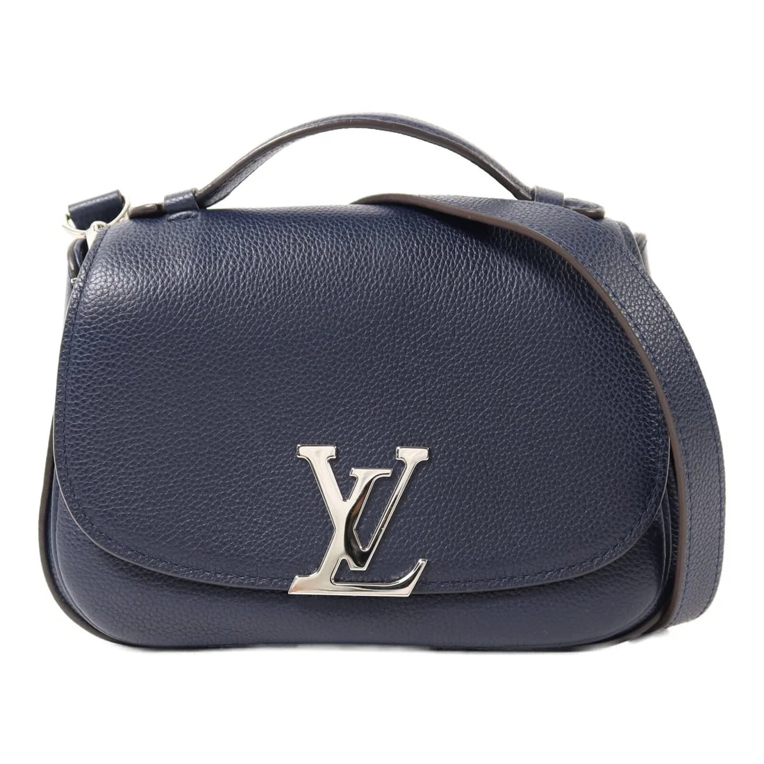 Louis Vuitton Vivienne Navy Calfskin Convertible Shoulder Bag M54057