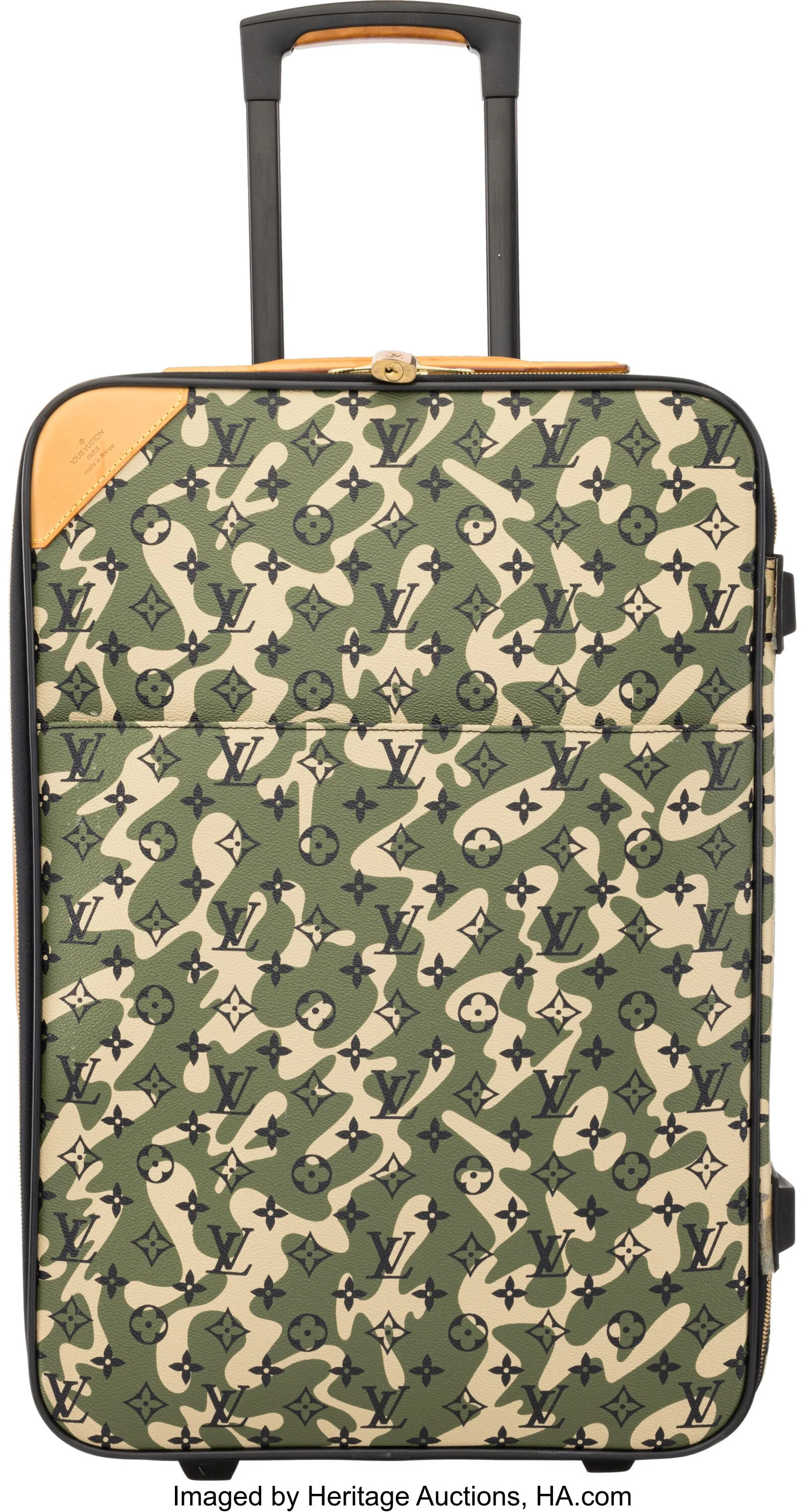 Louis Vuitton x Takashi Murakami Green Monogramo