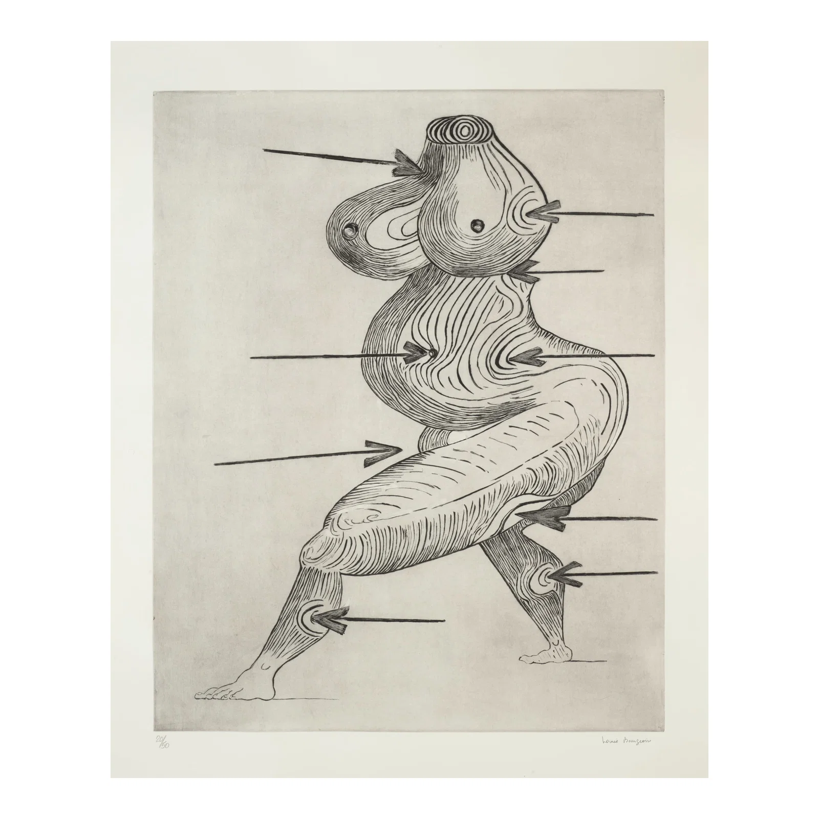 Louise Bourgeois (1911-2010); Sainte Sébastienne;