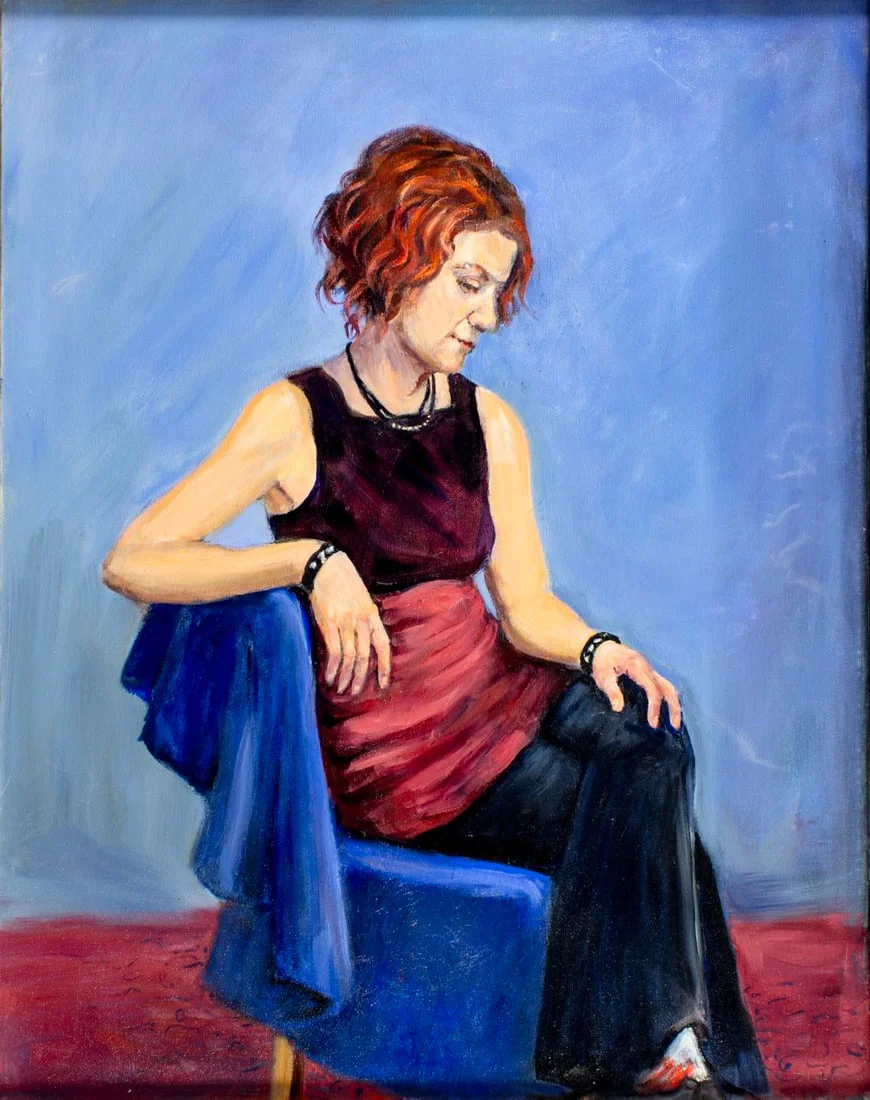 Loyce Moskow (IL,1928-2015) oil painting