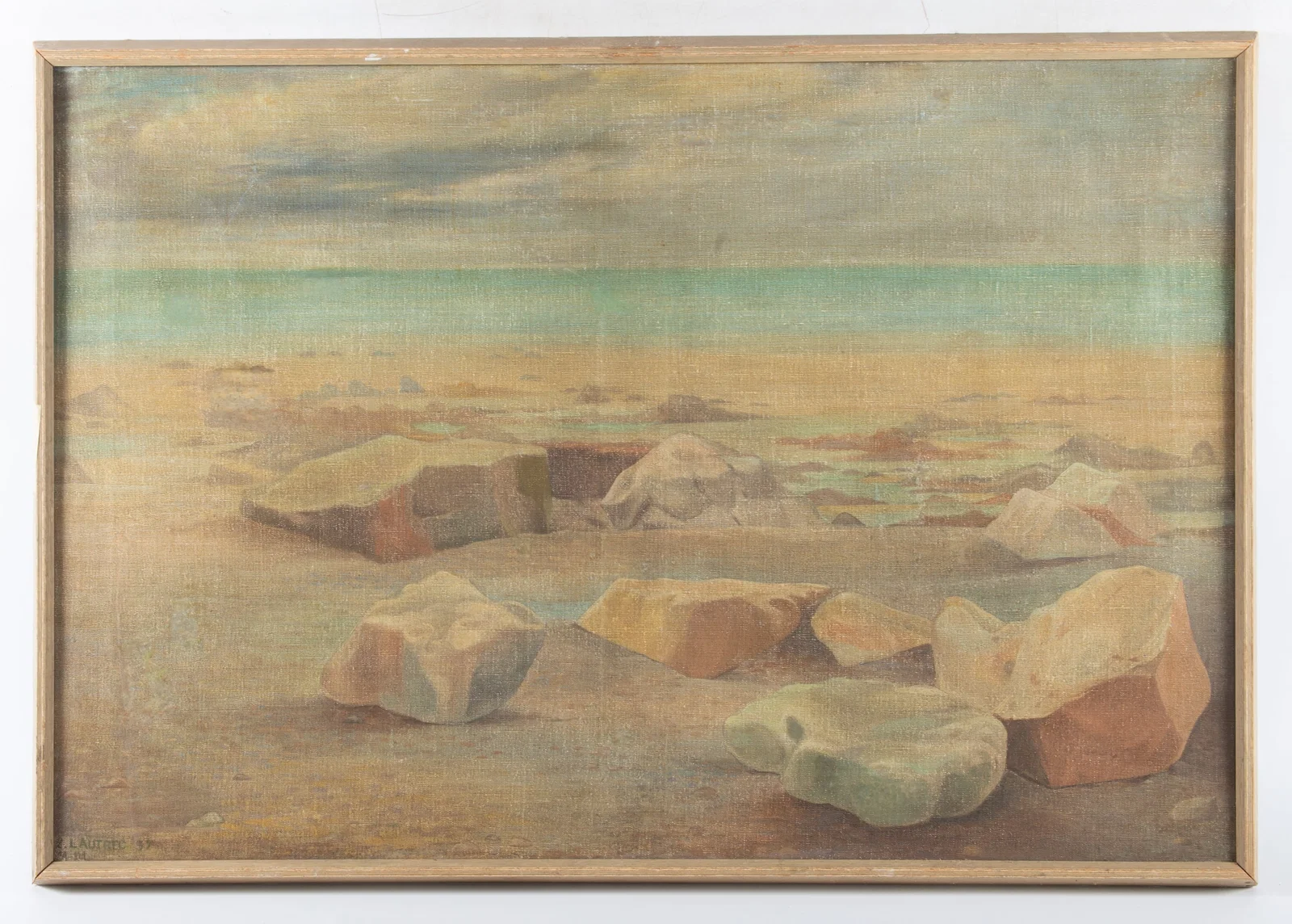 LUCIEN LAUTREC OIL PAINTING