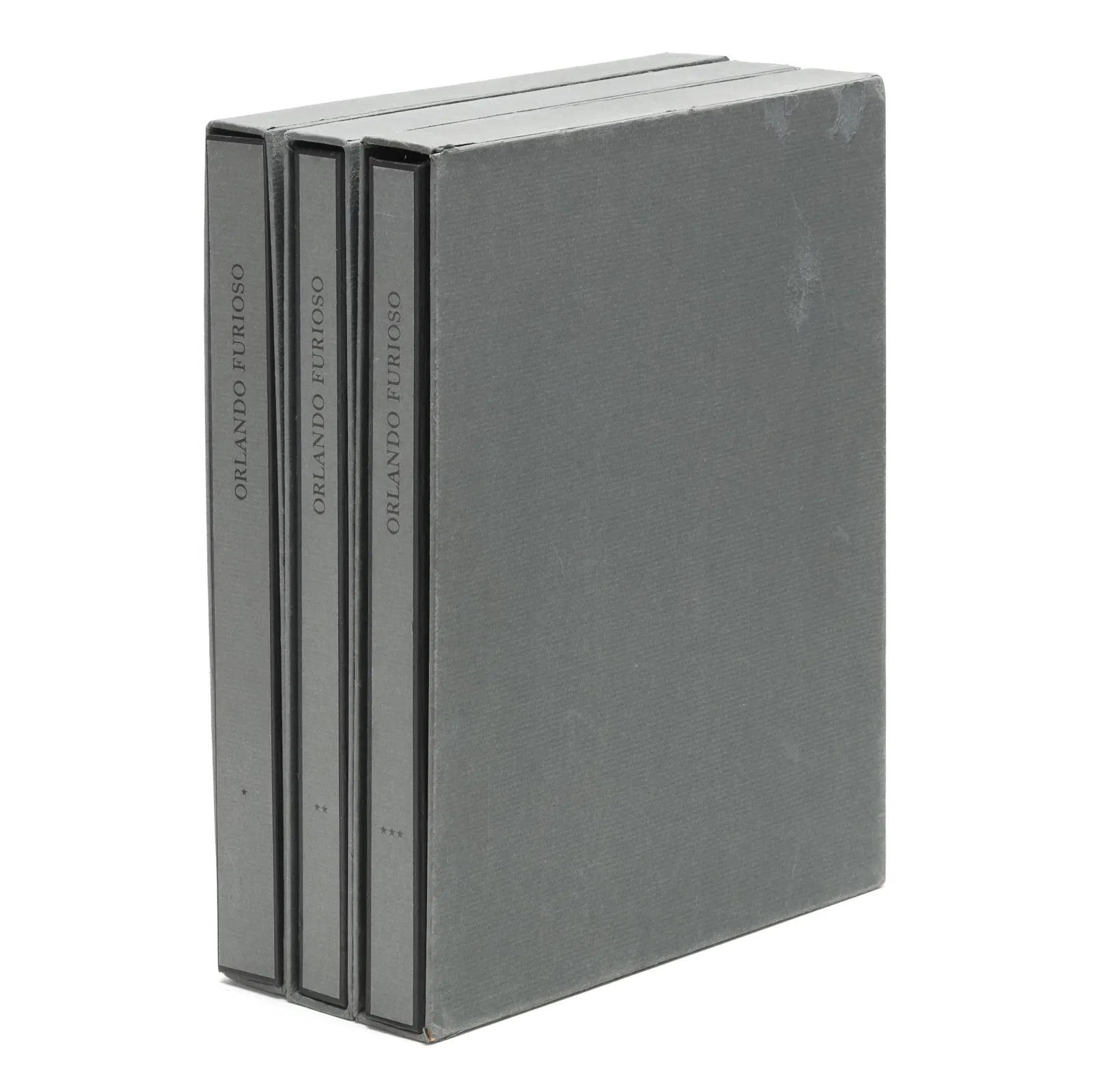 Ludovico Ariosto's Orlando Furioso , An Illustrated Limited Edition in Three Volumes