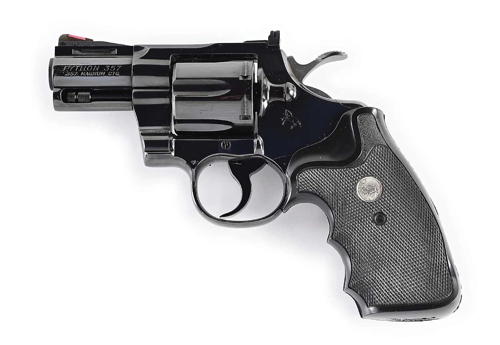 (M) DESIRABLE 2 - 1/2" COLT PYTHON .357 MAGNUM DOUBLE ACTION REVOLVER WITH BOX