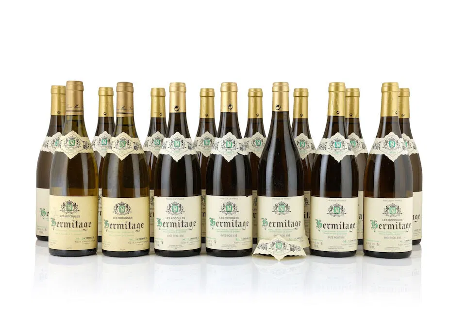 M. Sorrel, Hermitage Blanc Les Rocoules, 1995 (2 x 750ml) M. Sorrel, Hermitage Blanc Les Rocoul...