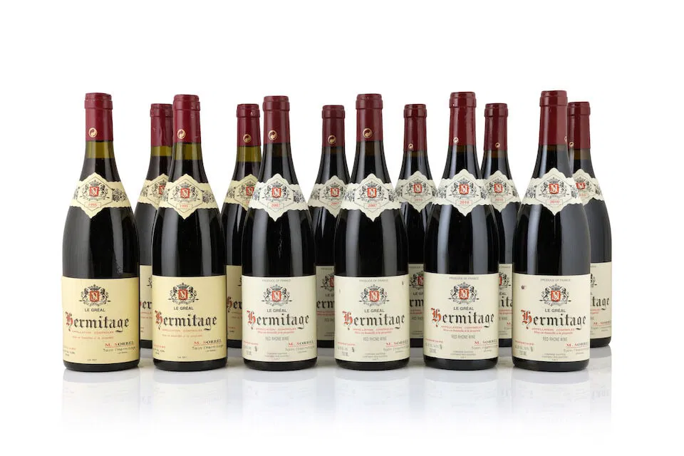 M. Sorrel, Hermitage Le Gréal, 1995 (4 x 750ml) M. Sorrel, Hermitage Le Gréal, 2007 (...