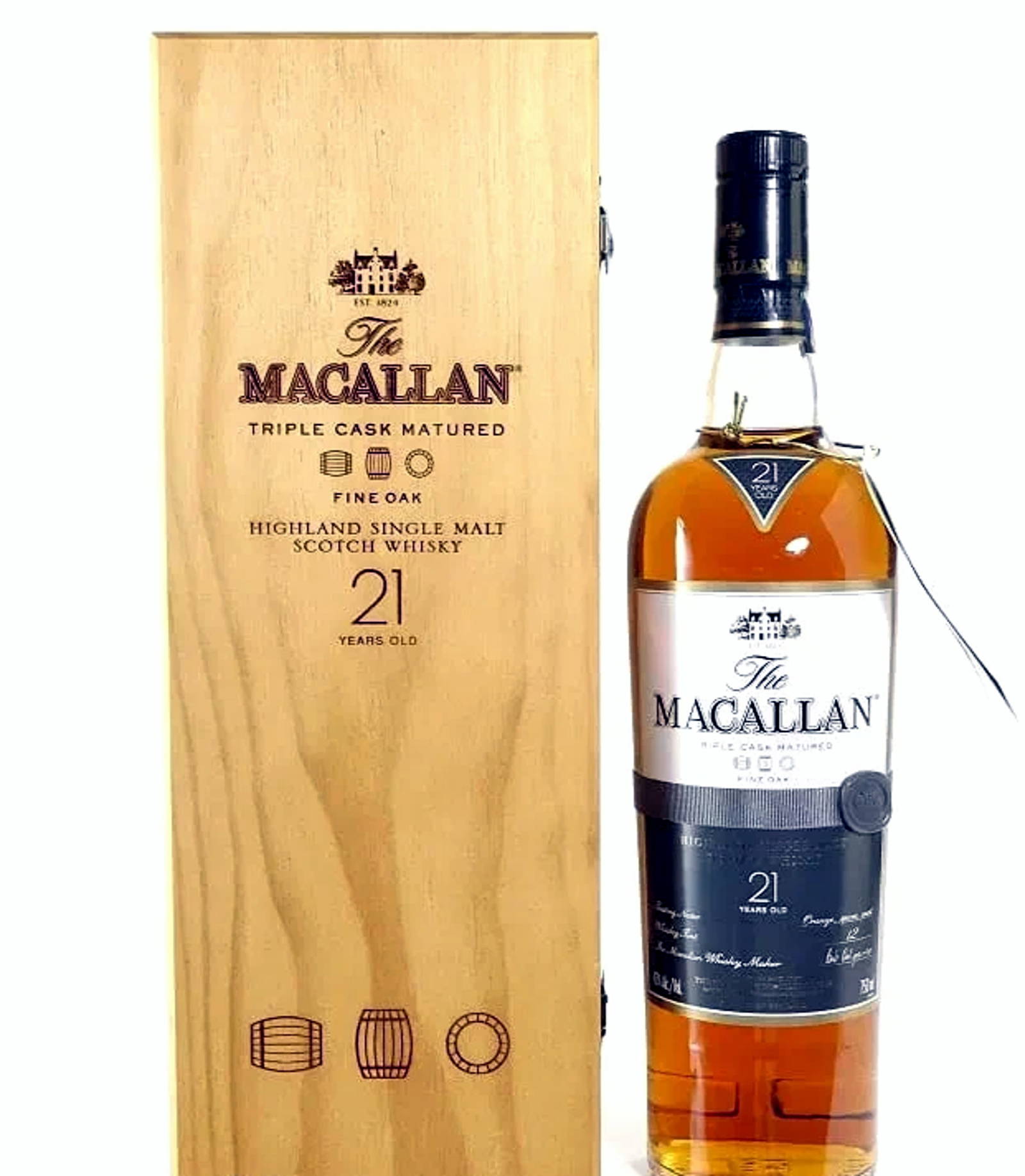 Macallan 21 Year Old Triple Cask Fine Oak Highland Single Malt