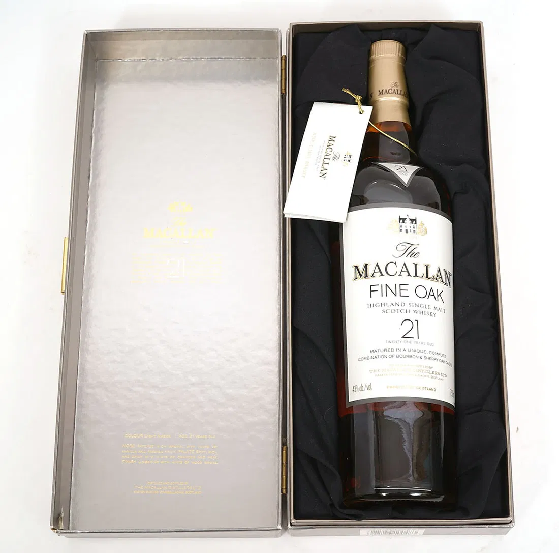 Macallan 21 Yr Old Single Malt Scotch Whisky