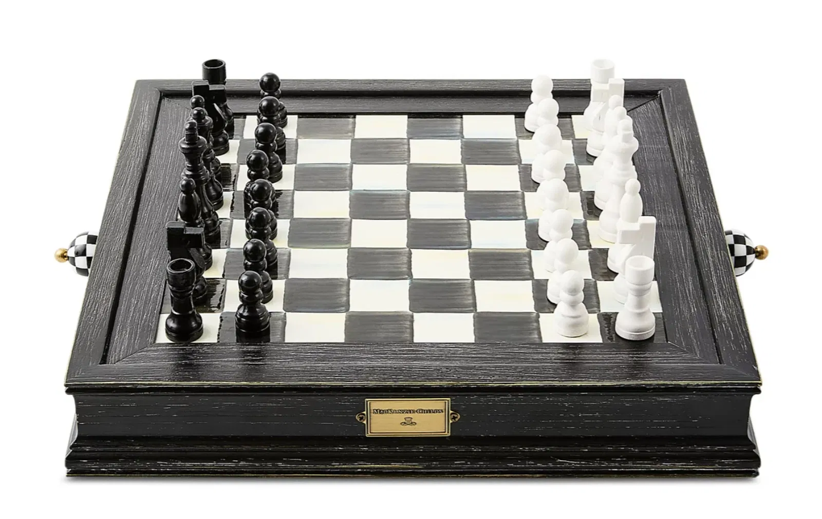 Mackenzie-Childs Courtly Check Chess Set