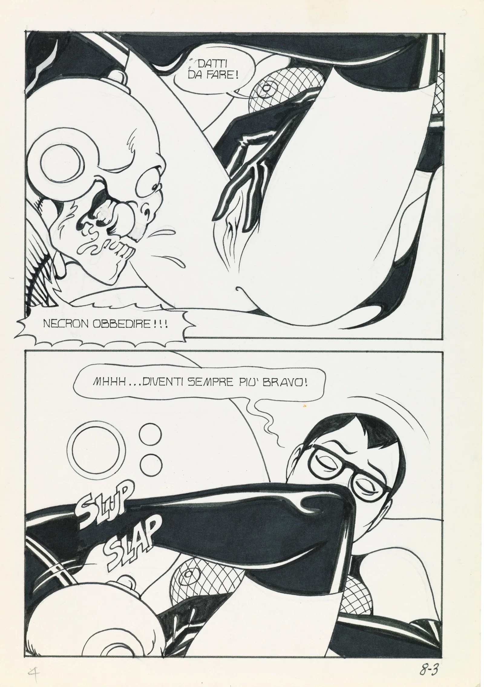 Magnus (Roberto Raviola) - "Necron - Gli uomini pesce", 1981