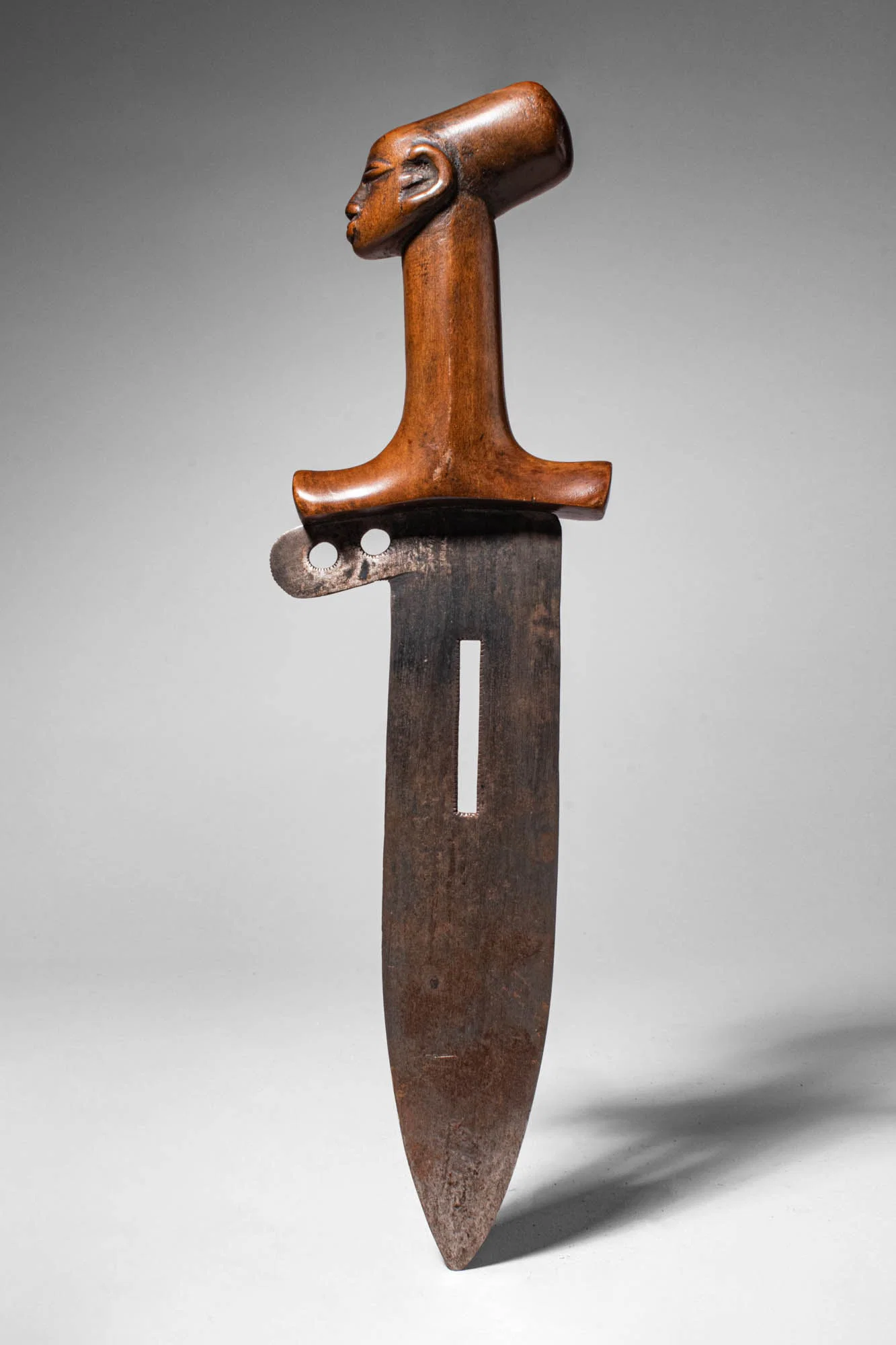 MANGBETU ANTHROPOMORPHIC NAMAMBELE KNIFE