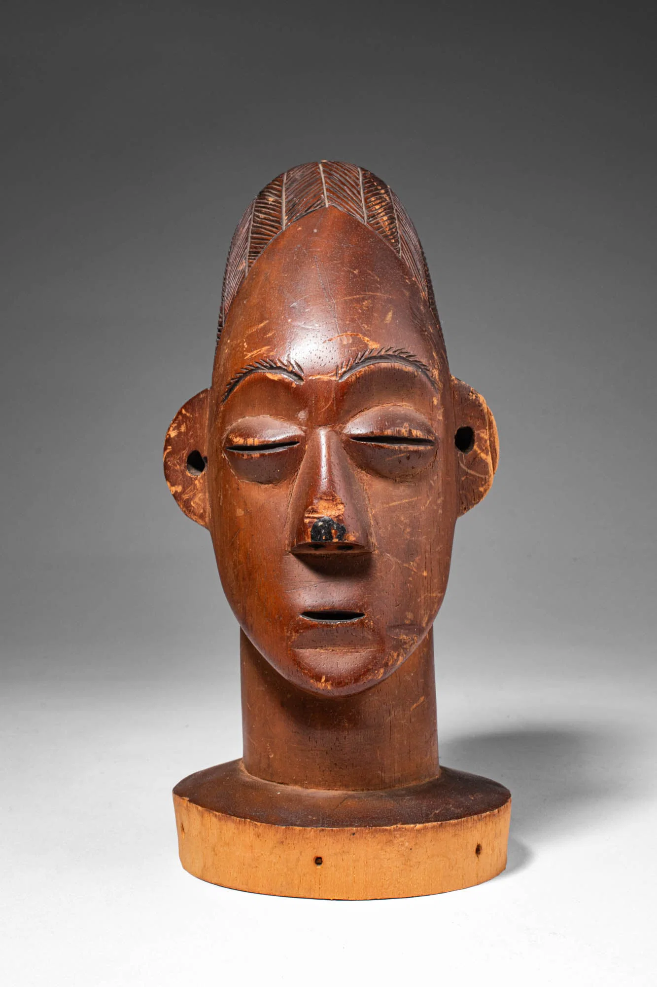 MANGBETU WOODEN HEAD