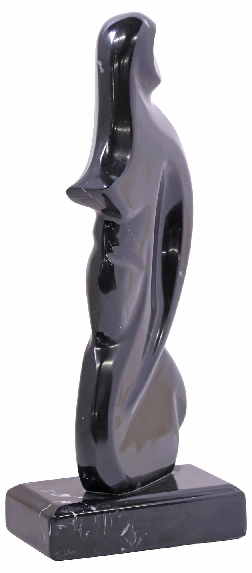 MANNER OF MASATOYO 'KUKI' KISHI (D.2017) MARBLE SCULPTURE, ABSTRACT WOMAN