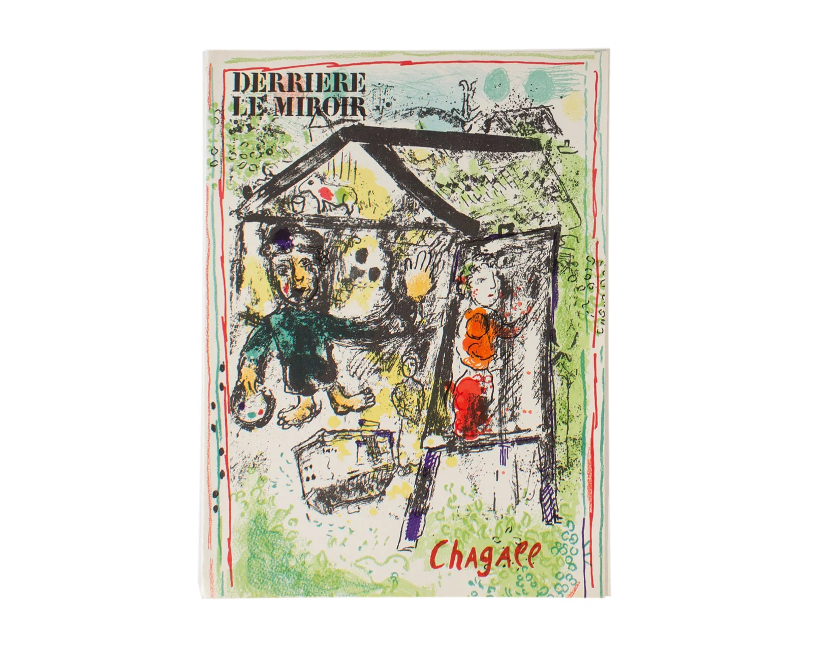 Marc Chagall 1969 "Derriere le Miroir," #182