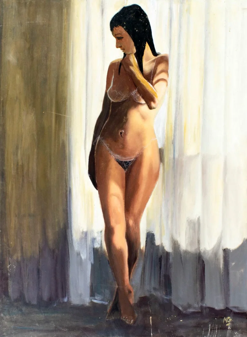 Marc Olivier Gregoire (France,1897-1991) oil painting