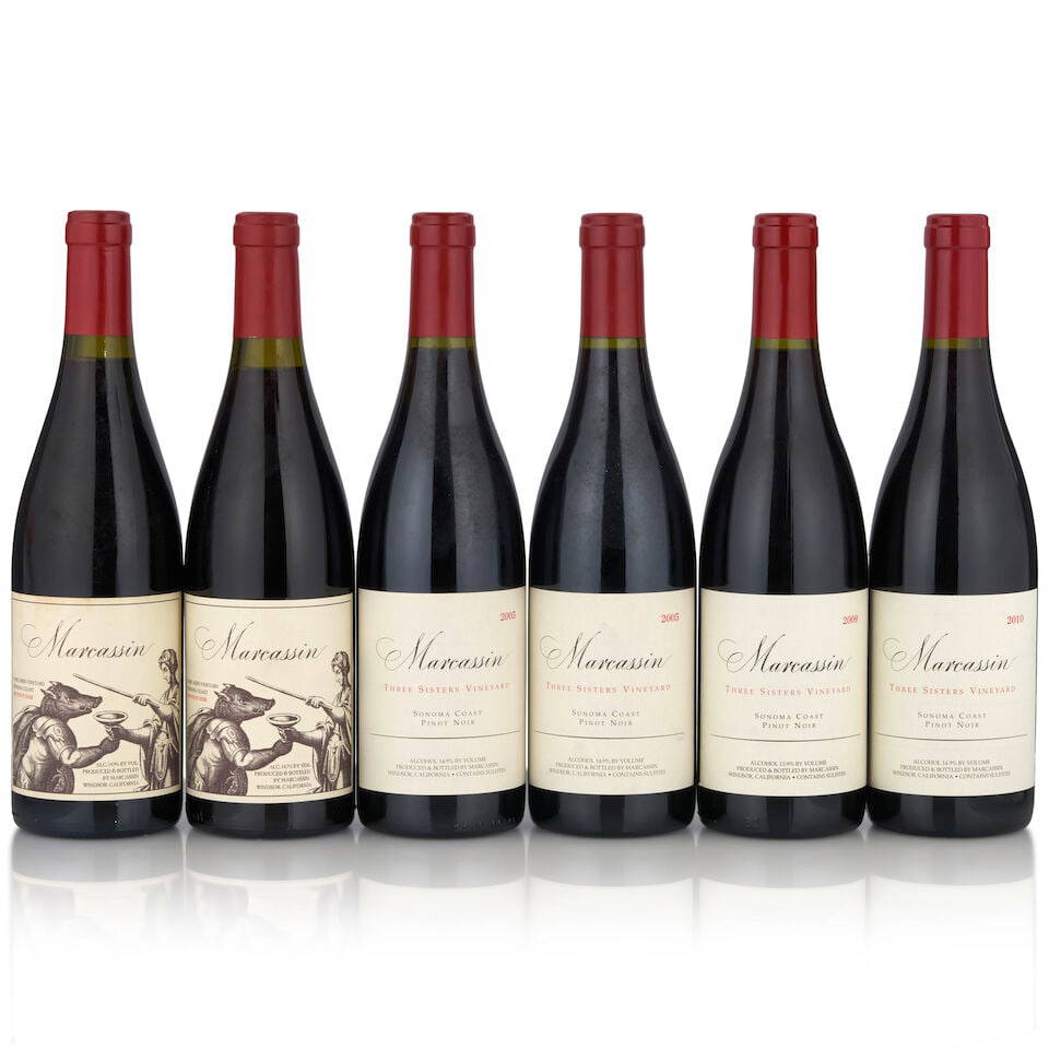 Marcassin Pinot Noir Marcassin Vineyard, 1999 (1 bottle, 750ml) Marcassin Pinot Noir Marcassin ...