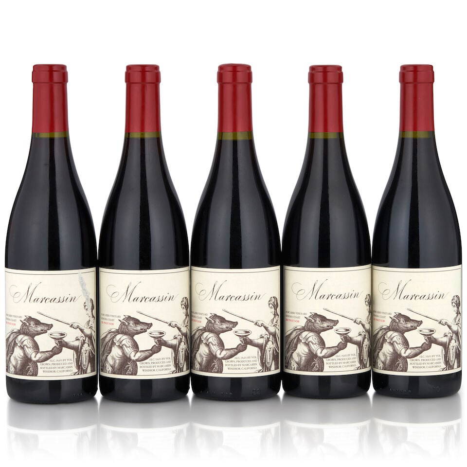 Marcassin Pinot Noir Marcassin Vineyard, 2010 (5 bottles, 750ml)