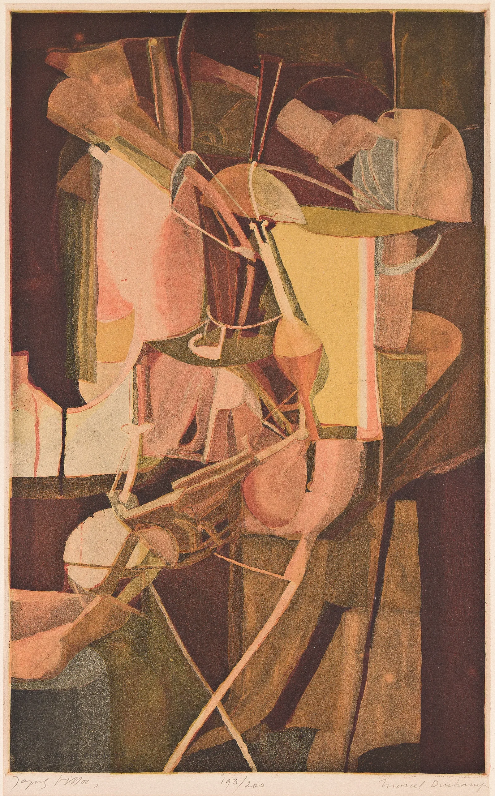 Marcel Duchamp (After), La Mariée, 1934.