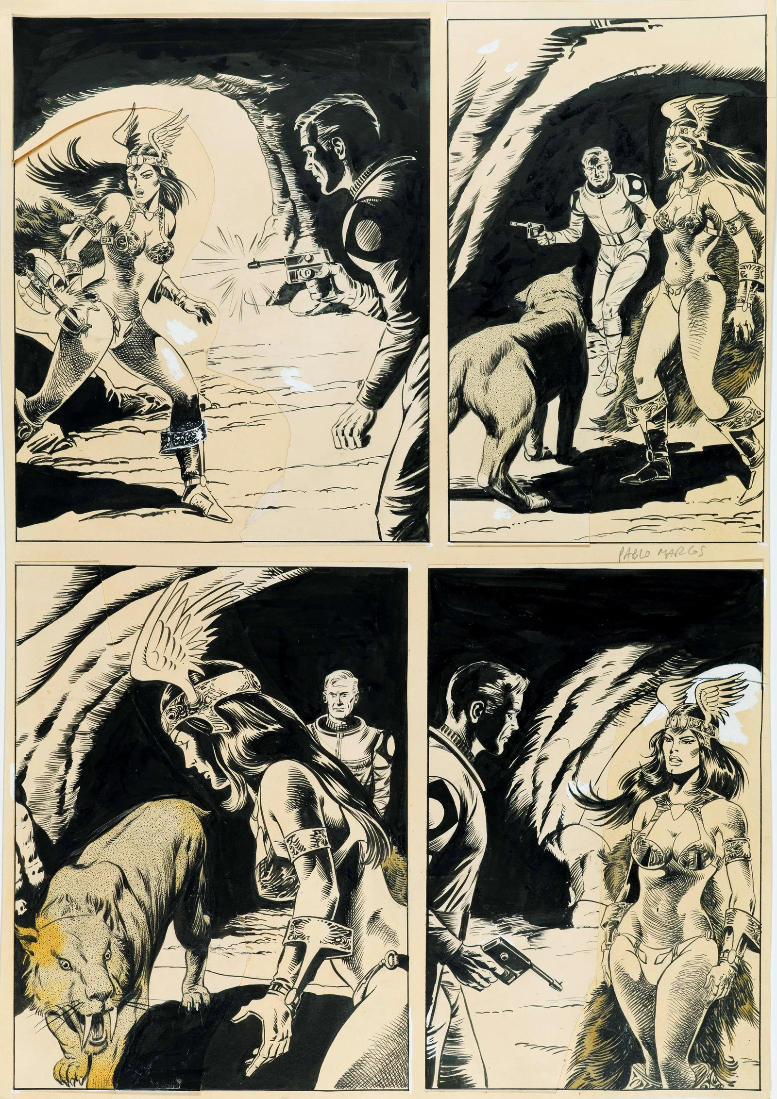 Marcos Pablo - "Eerie - Beastworld", anni 70