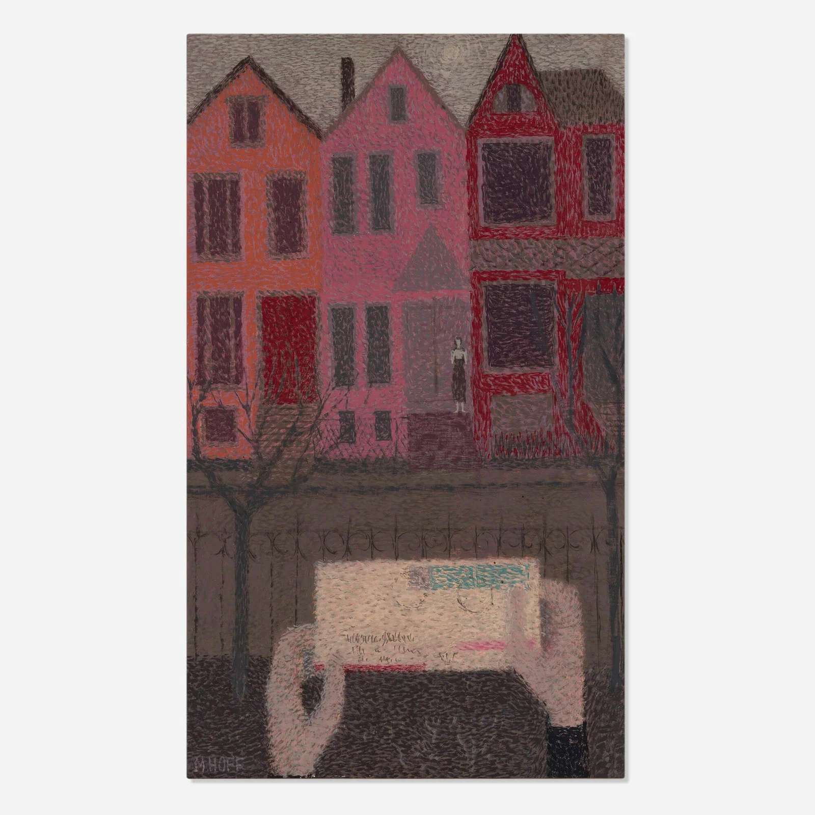 Margo Hoff, Street in the Morning