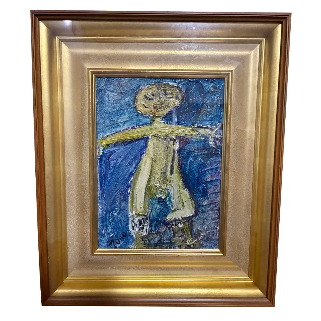 Marionette, Ono Tadahiro, Oil Painting, Hand-painted