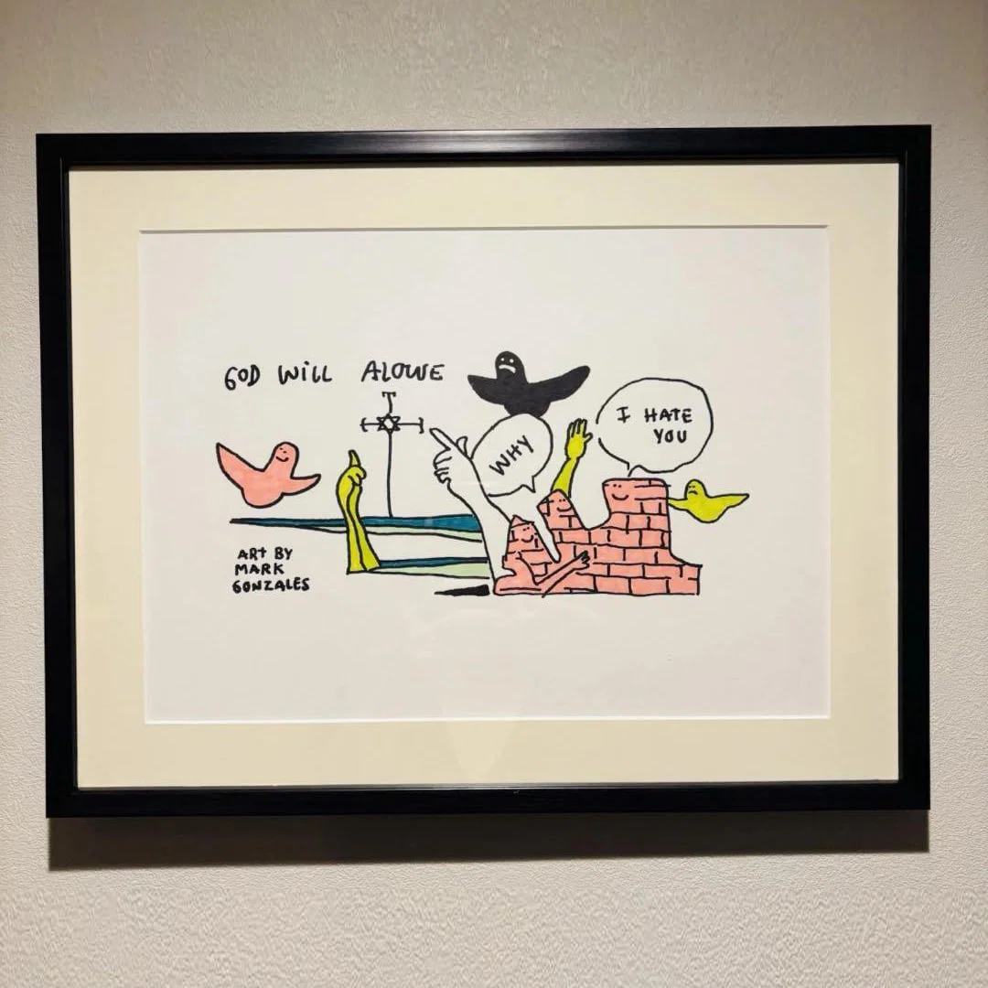 Mark Gonzales Art Original Supreme