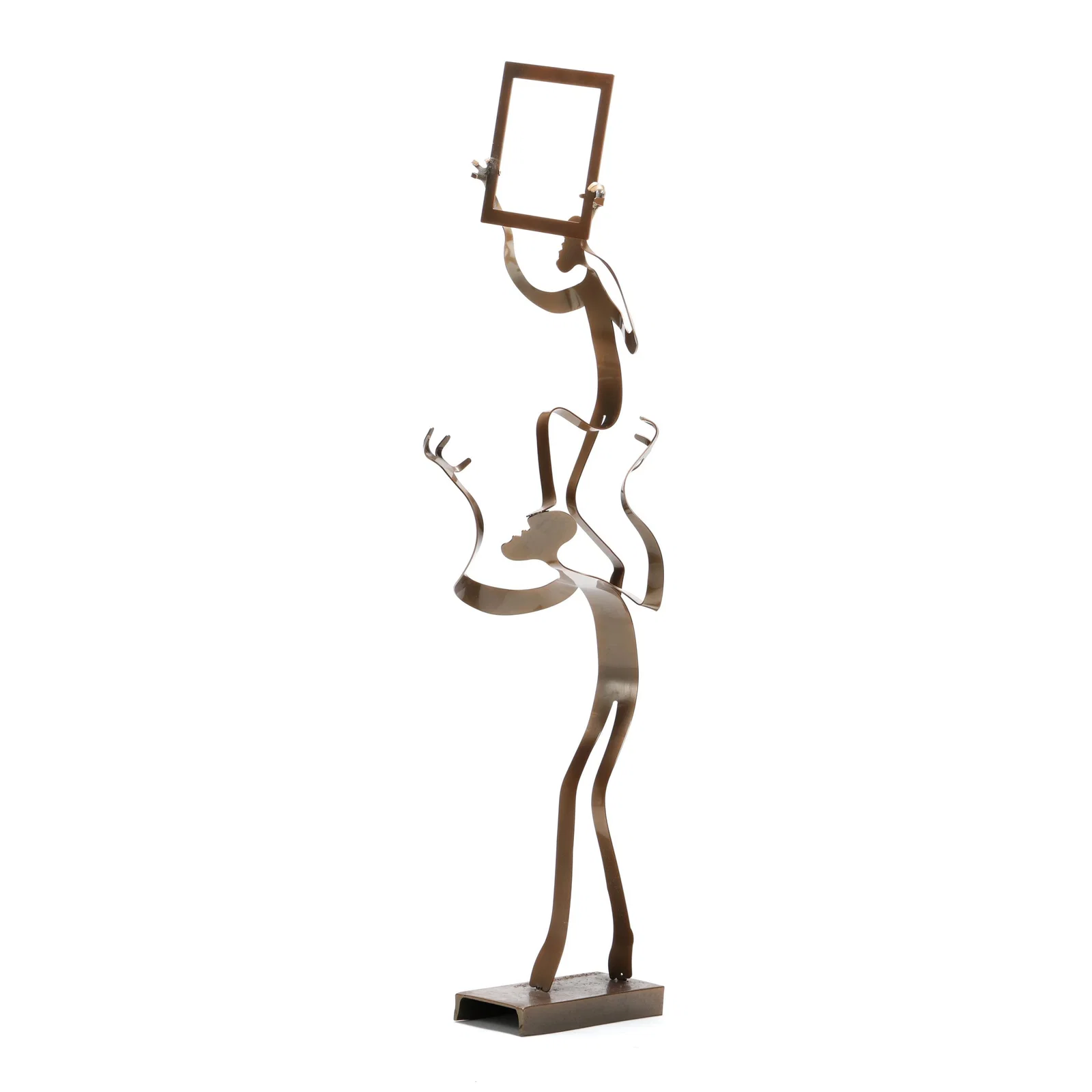 Mark Groaning (American), Modernist Sculpture of Two Figures