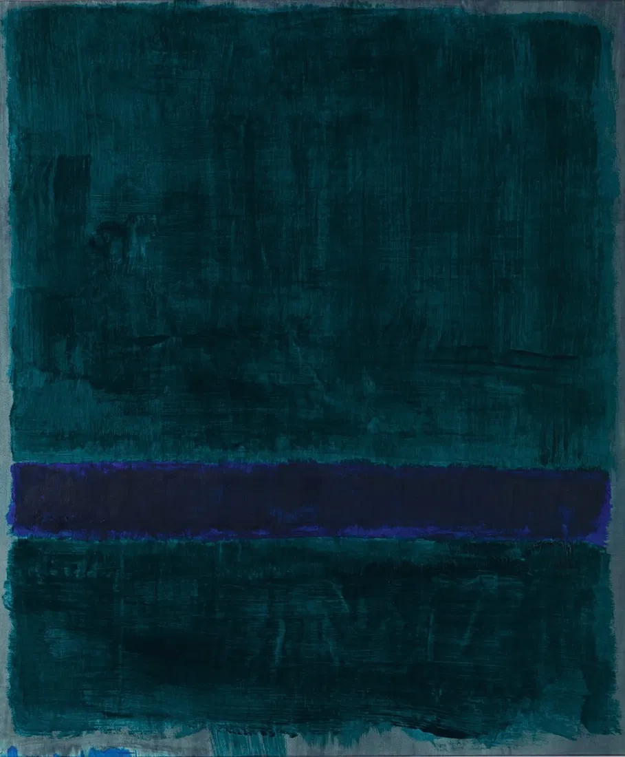Mark Rothko "Green, Blue, Green 1969" Print