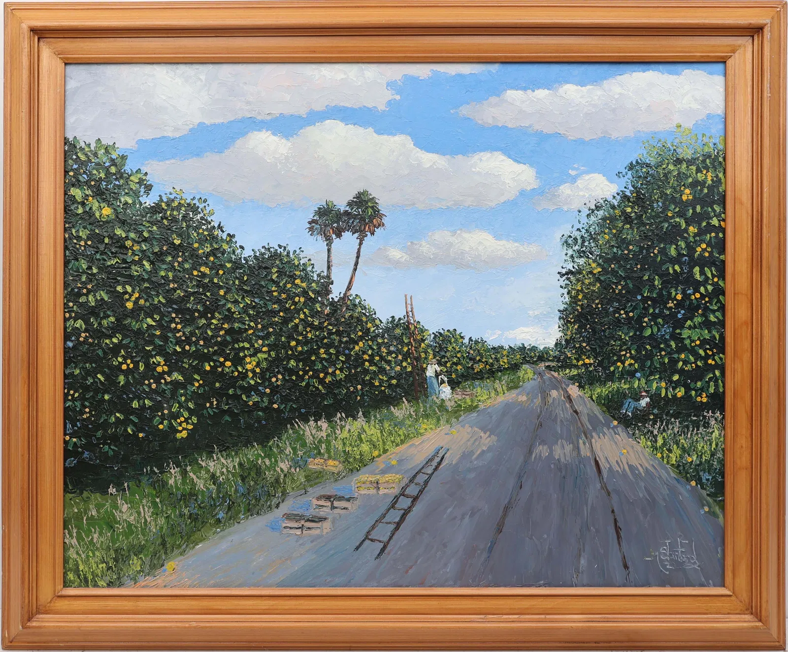 MARK STANFORD FLORIDA ARTIST ORANGES GALORE
