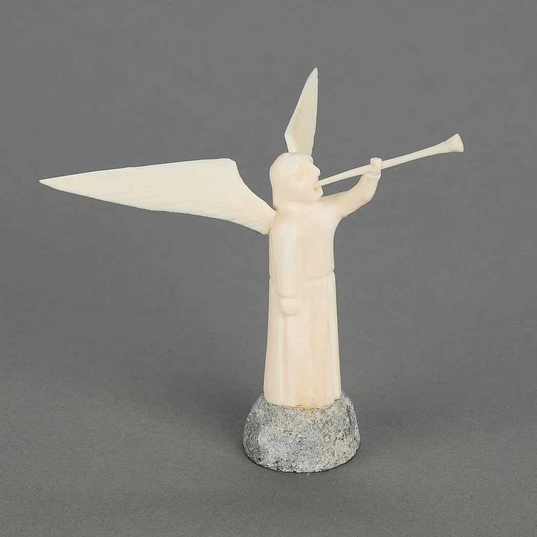 Mark Tungilik Angel Carving