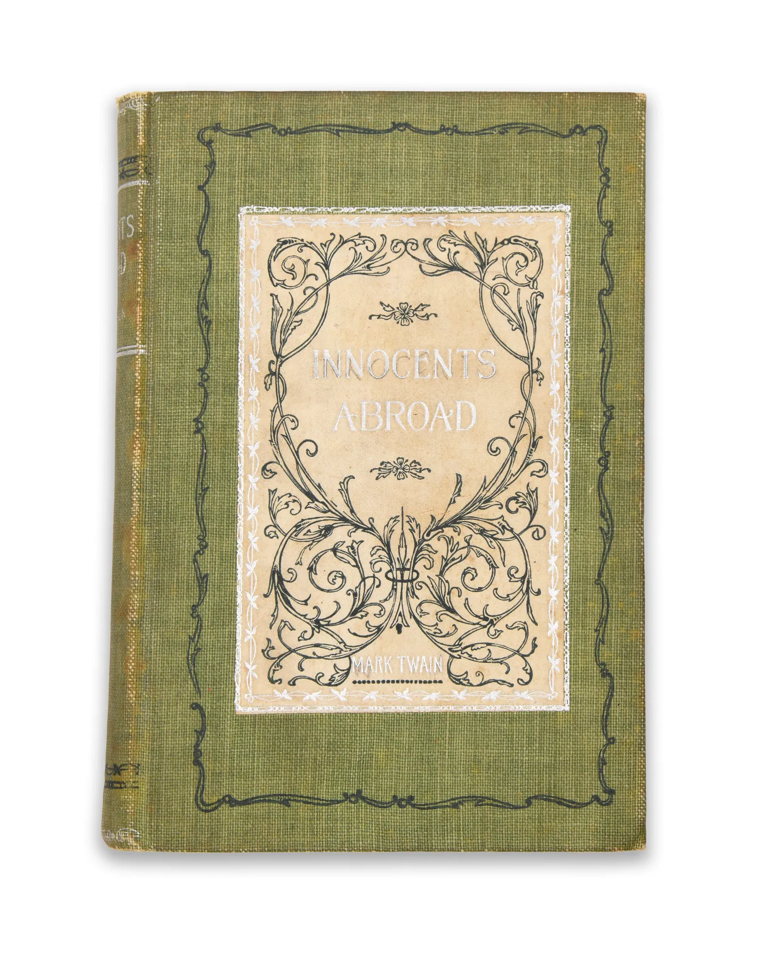 MARK TWAIN (1835–1910), SIGNED COPY, THE INNOCENTS ABROAD, OR THE NEW PILGRIM'S PROGRESS, JOSEPH