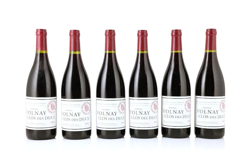 Marquis d'Angerville, Volnay 1er Cru Clos des Ducs, 2005 (6 x 750ml)