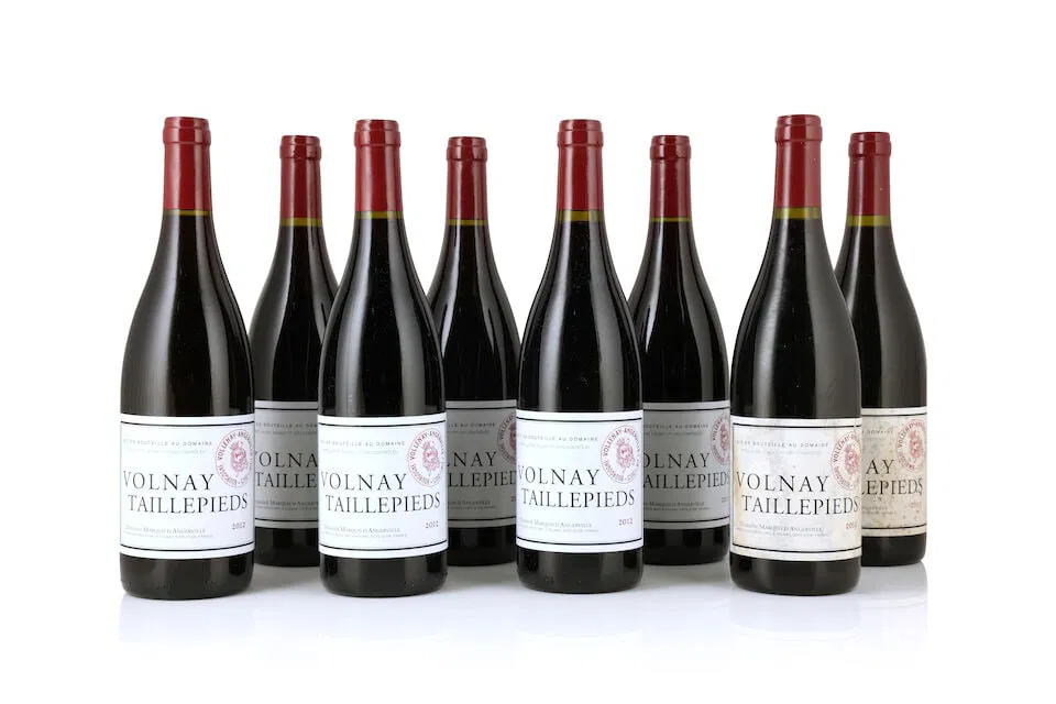 Marquis d'Angerville, Volnay 1er Cru Taillepieds, 2012 (6 x 750ml) Marquis d'Angerville, Volnay...