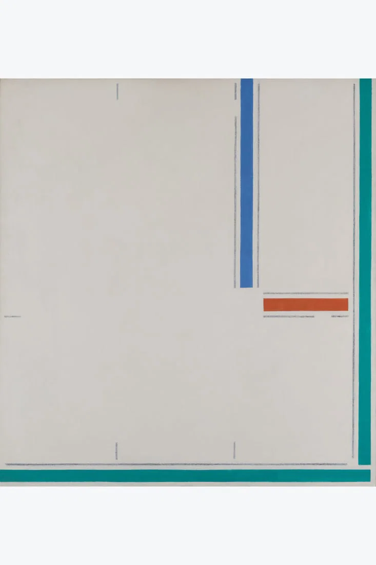 Martin Barre (1924-1993) 79-B, 1979 Acrylic and graphite on canvas Signed and titled on the reverse