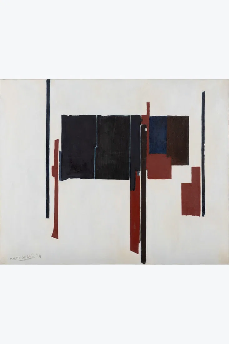 Martin Barre (1924-1993) Untitled, 1954 Oil on canvas Signed and dated lower left Countersigned and