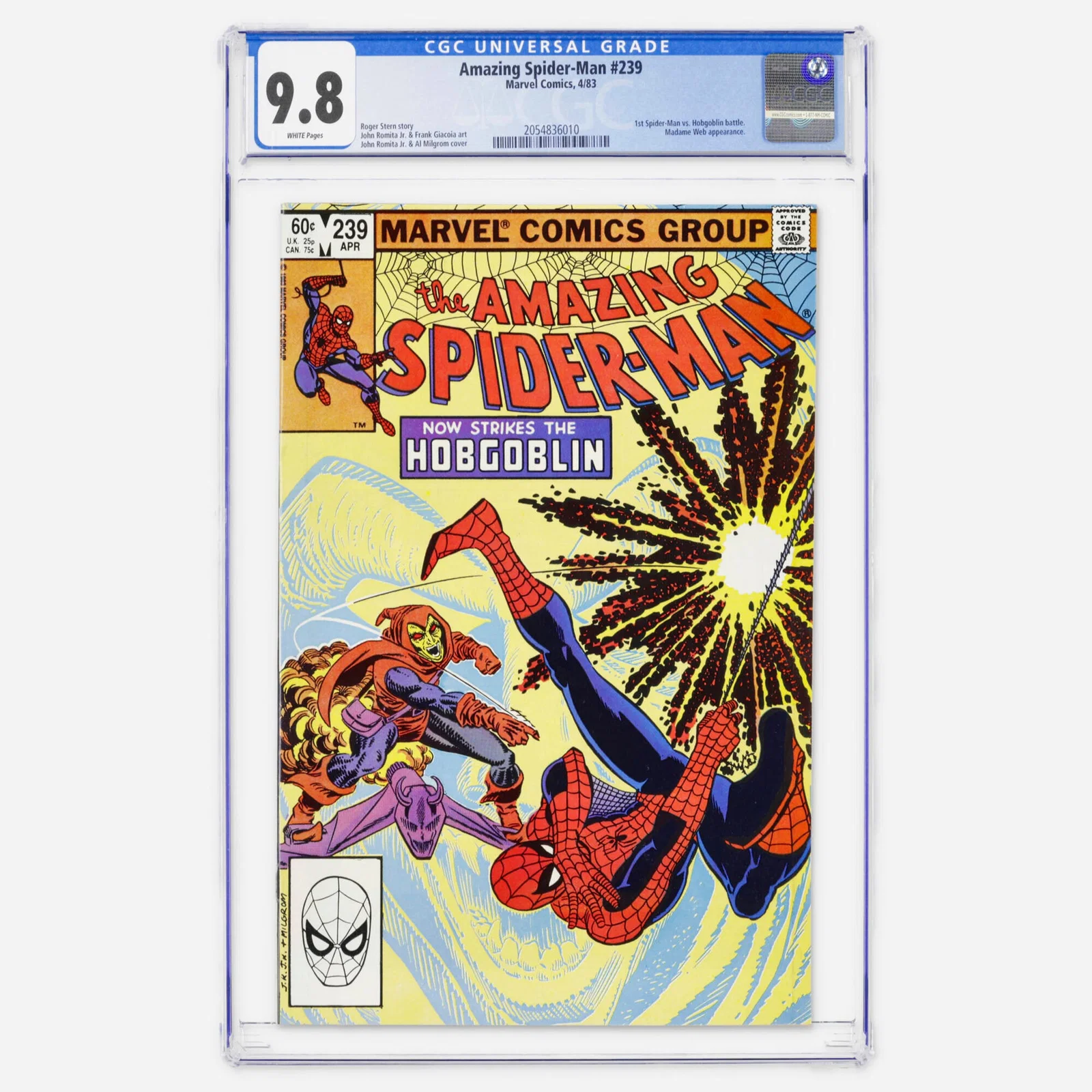 Marvel Comics Amazing Spider-Man #239 CGC 9.8