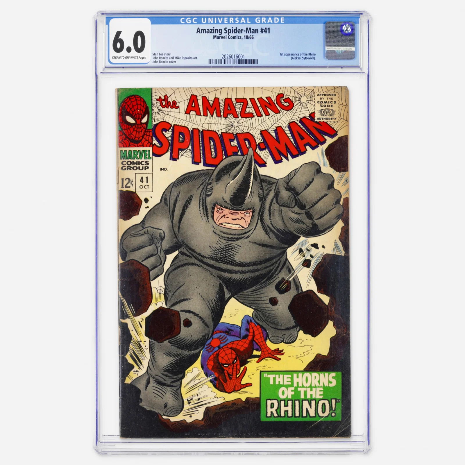 Marvel Comics Amazing Spider-Man #41 CGC 6.0