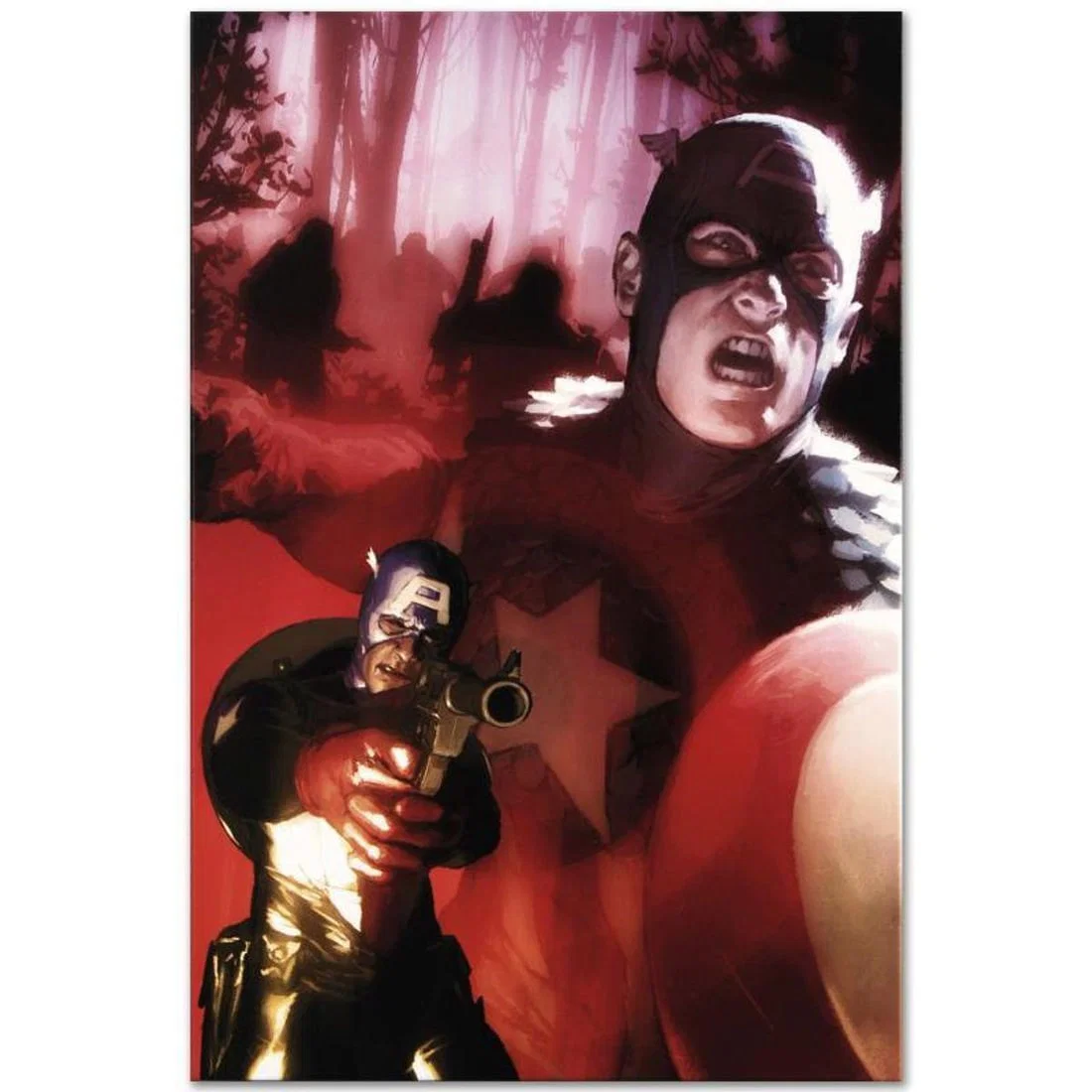 Marvel Comics "Captain America #603" Numbered Limited Edition Giclee on Canvas by Gerald Parel with