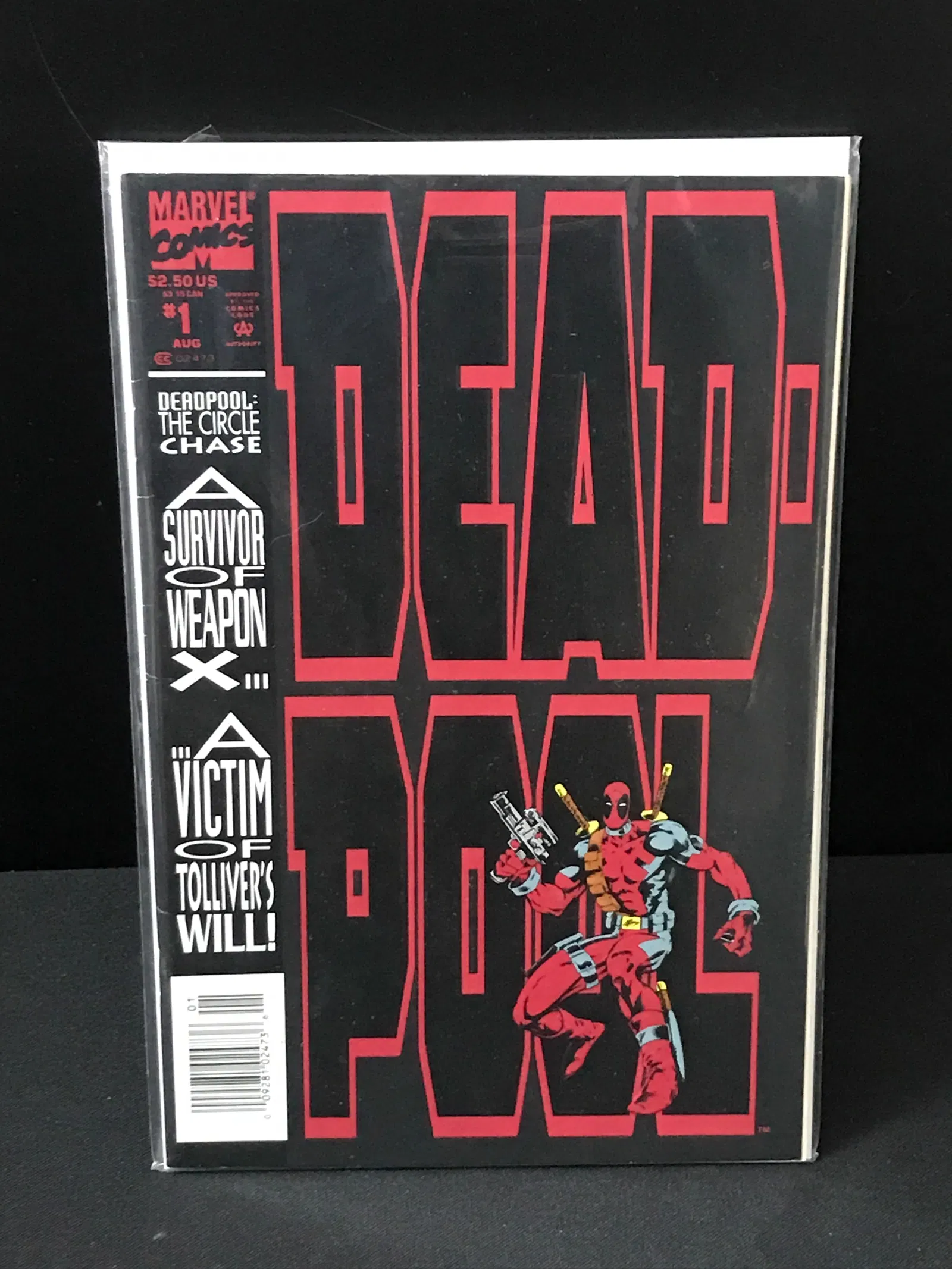 MARVEL COMICS DEADPOOL NO.1 CANADIAN PRICE VARIANT