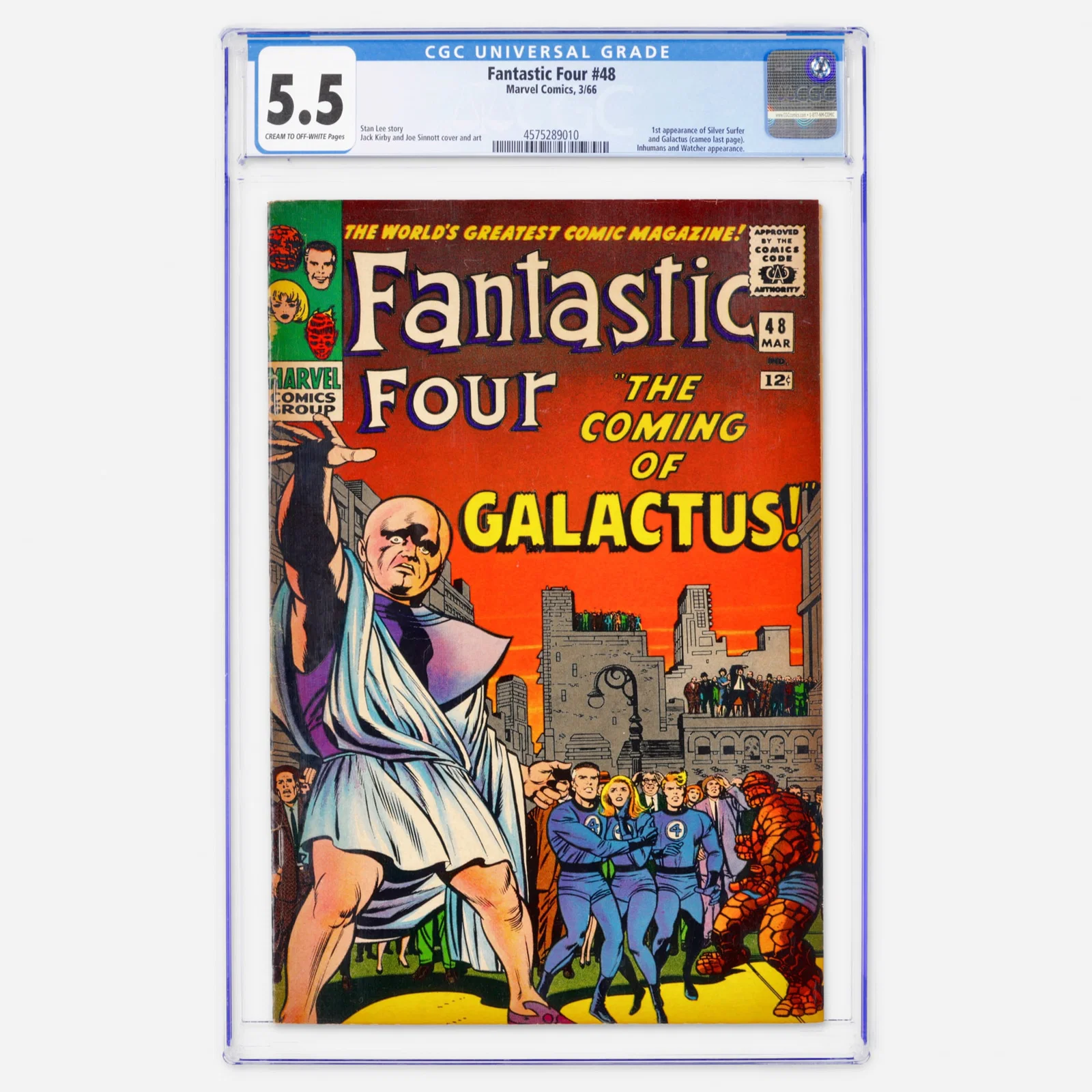 Marvel Comics Fantastic Four #48 CGC 5.5