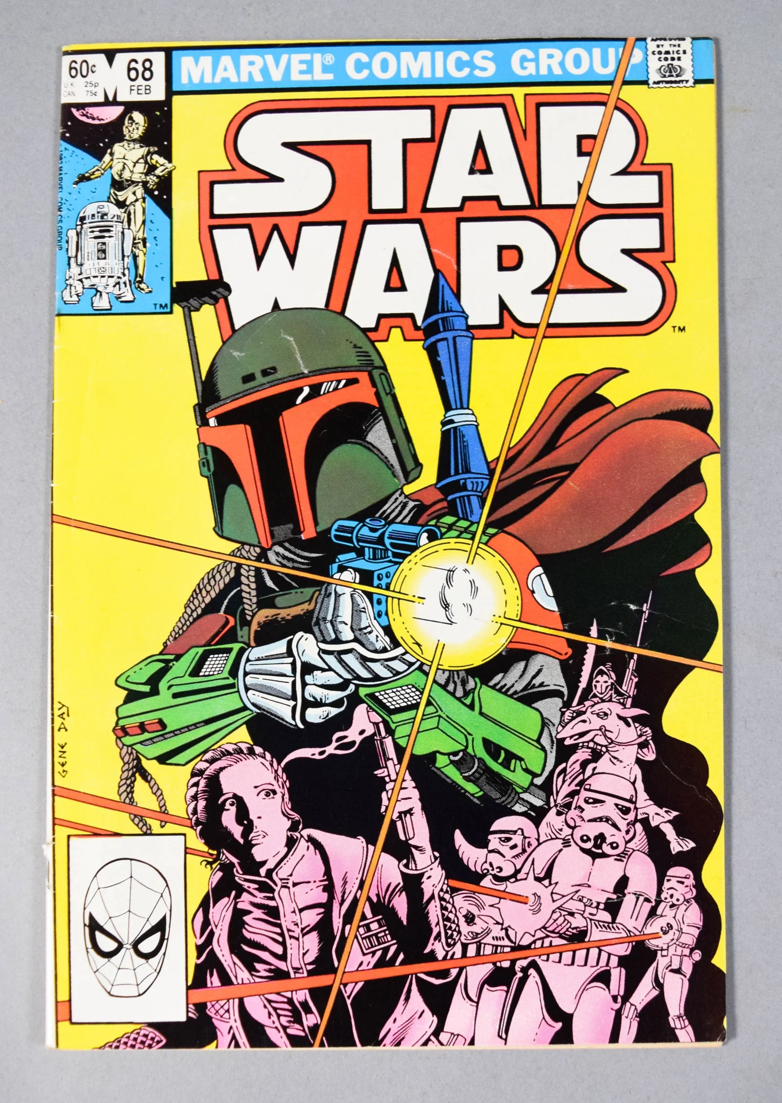 Marvel Comics Star Wars Issue 68 Feb 1983 Boba Fett Cover