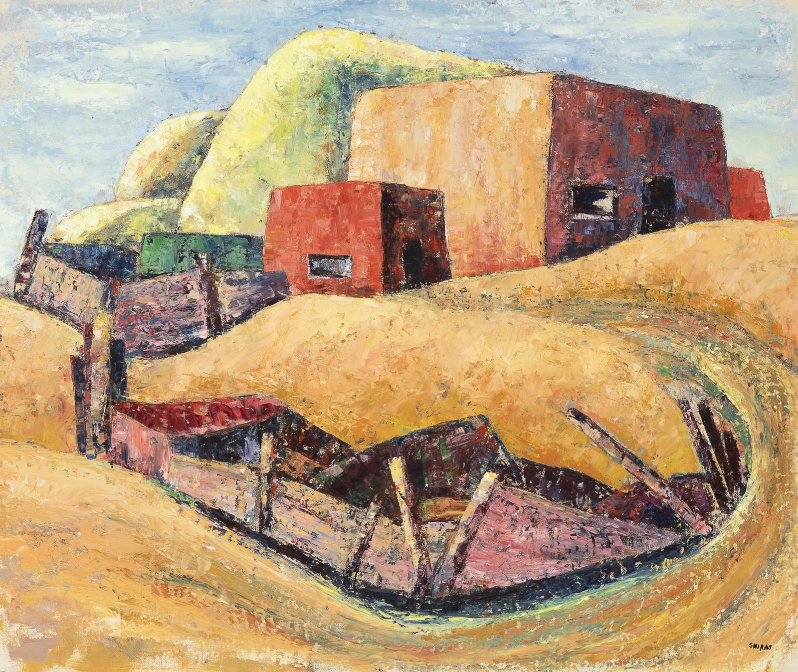 Mary Shiras, Adobe in Llano