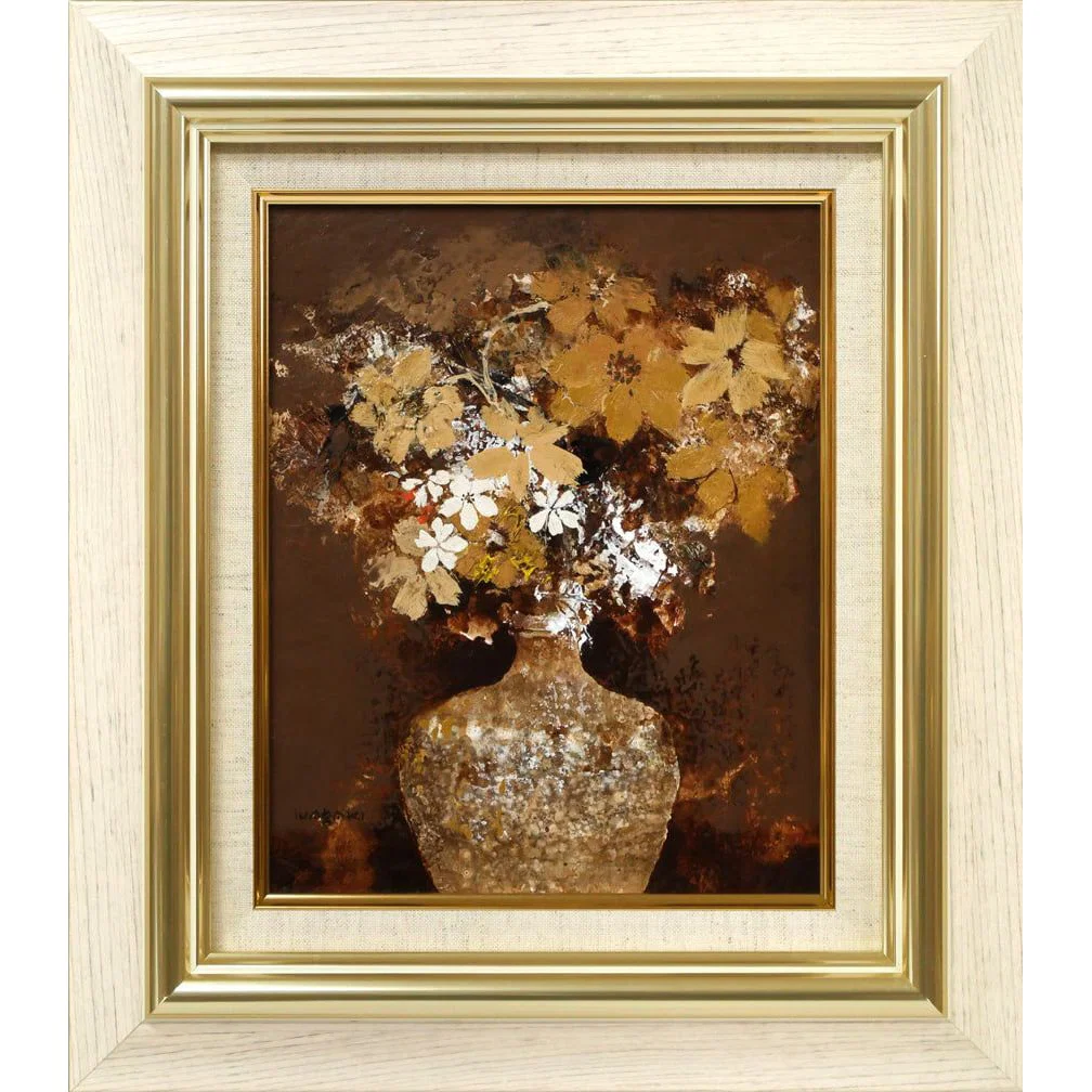 Masaki Inagaki, "Flowers of the North," Oil on Canvas, F3 Size